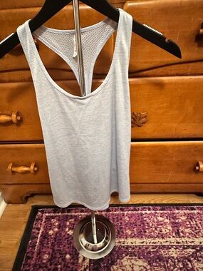 Under Armour Light Blue Racerback Performance Tank